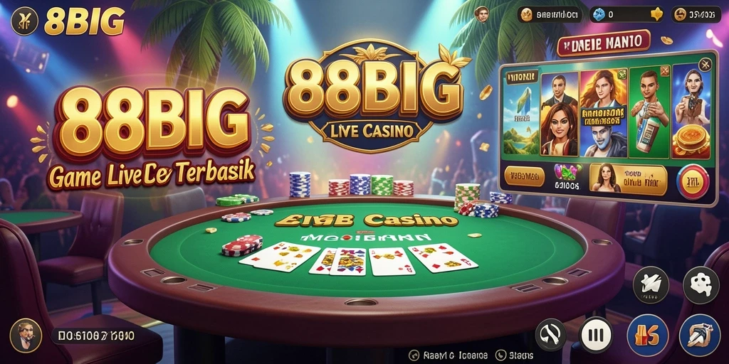 Tampilan gameplay Live Casino yang menawan dan interaktif.