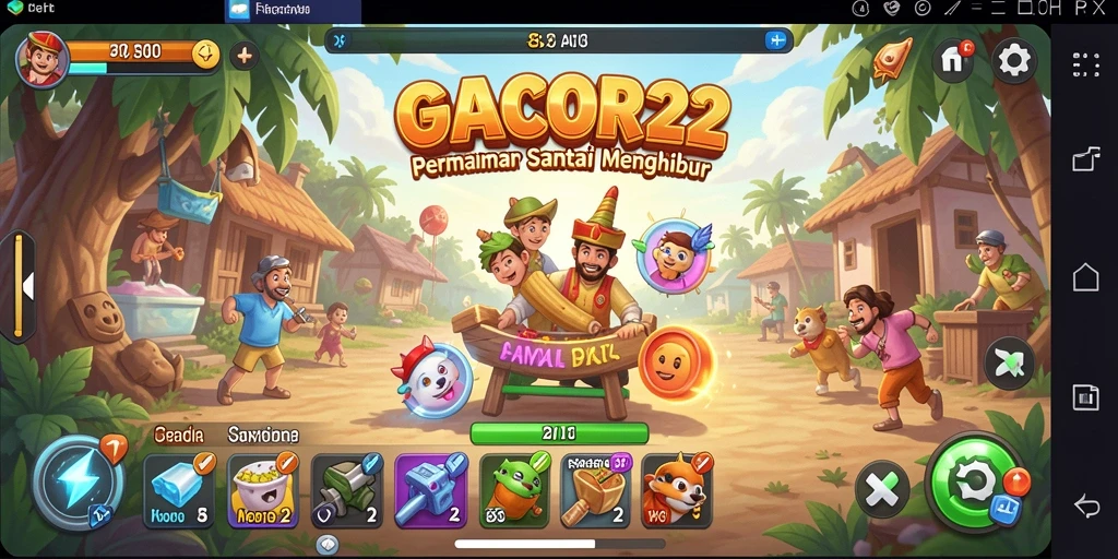 Tampilan seru dari gameplay GACOR22 yang menarik dan penuh tantangan.