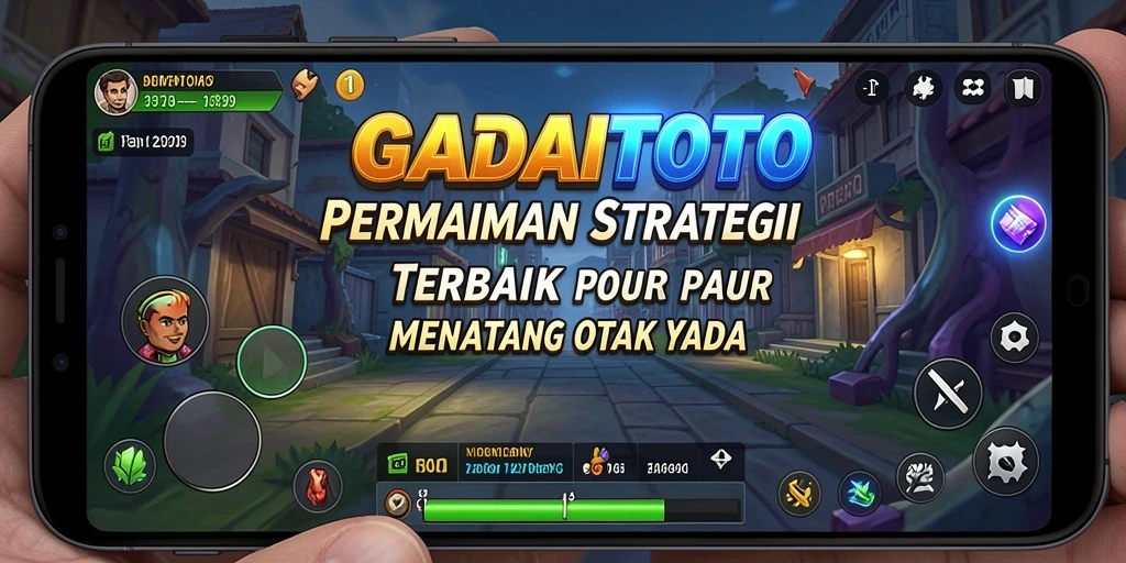 Screenshot gameplay GADAITOTO menampilkan pertempuran strategis yang sengit.