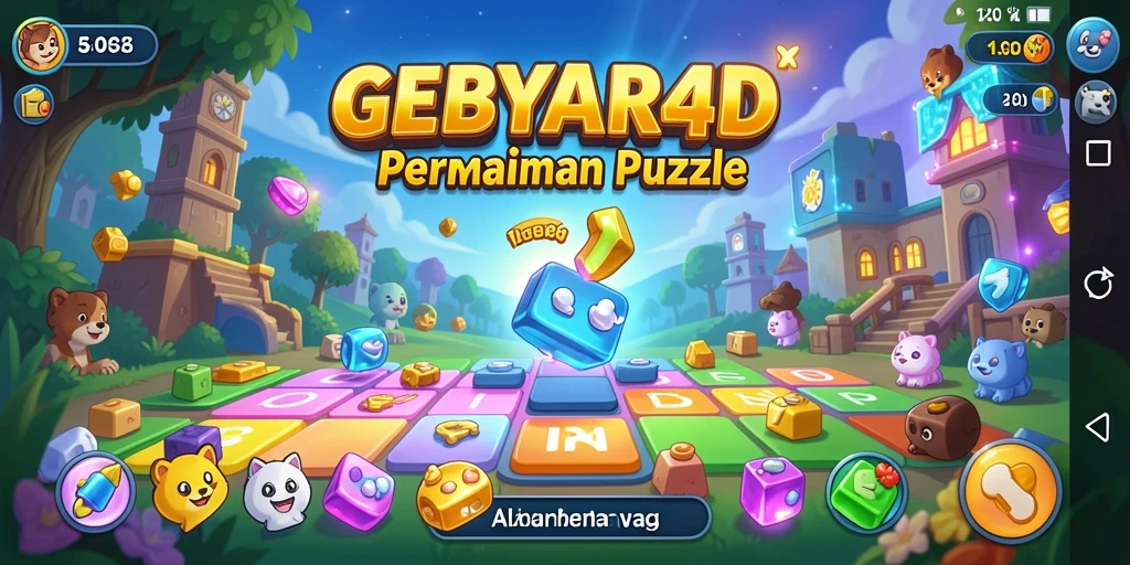 Tampilan menarik dari gameplay GEBYAR4D yang penuh tantangan.