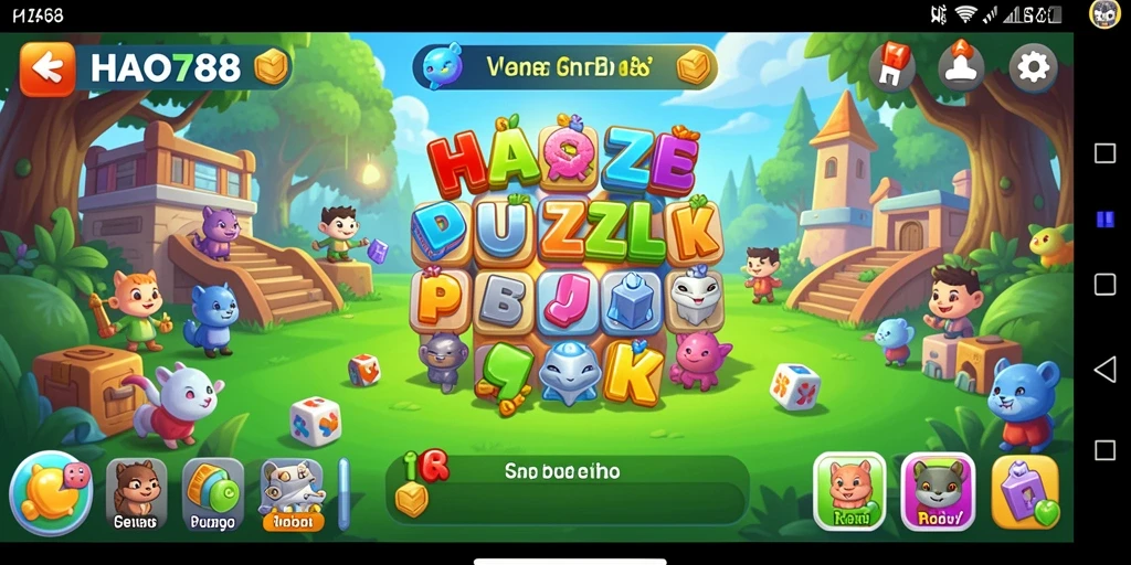 Gameplay seru HAO788 yang penuh dengan teka-teki menarik.