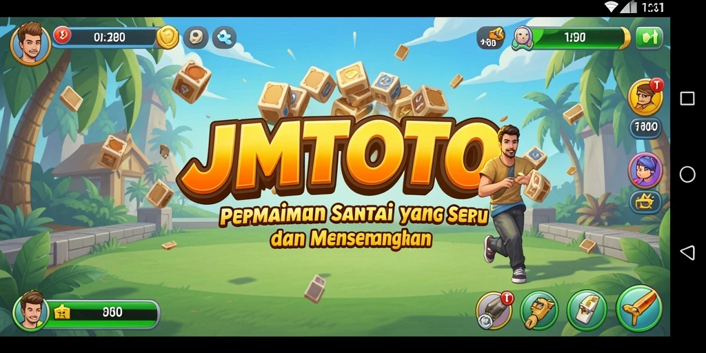 Tangkapan layar gameplay <strong>JMTOTO</strong> yang penuh warna dan mendebarkan.