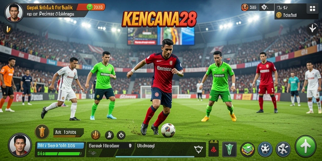 Tampilan gameplay KENCANA28 yang menegangkan dan kompetitif.