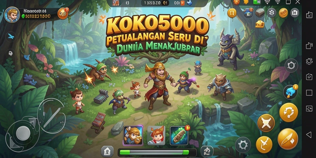 Gambaran gameplay KOKO5000 yang menarik dan mendebarkan.