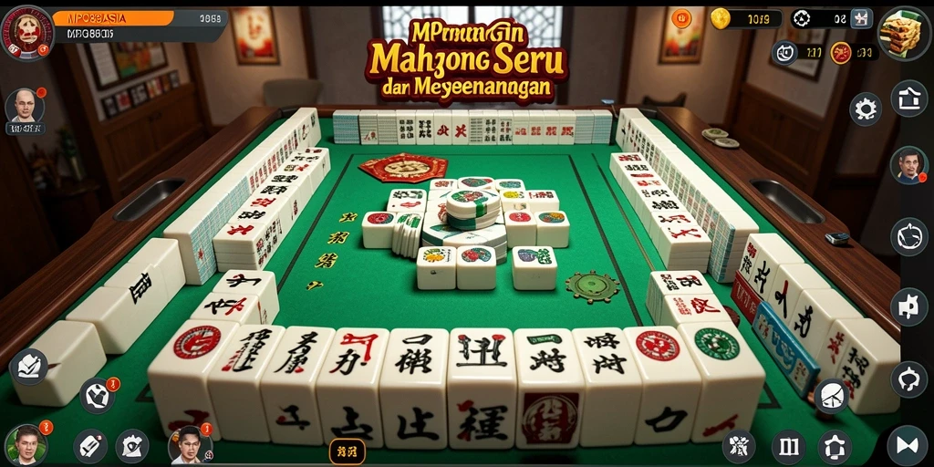 Screenshot utama MPO88ASIA menampilkan gameplay Mahjong yang menarik.