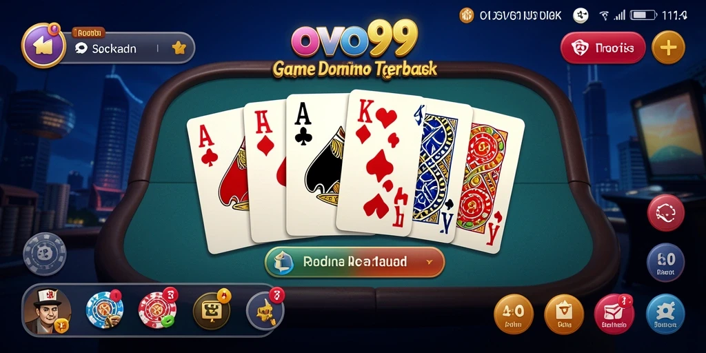 Tampilan gameplay OVO99 yang menarik dan penuh warna.