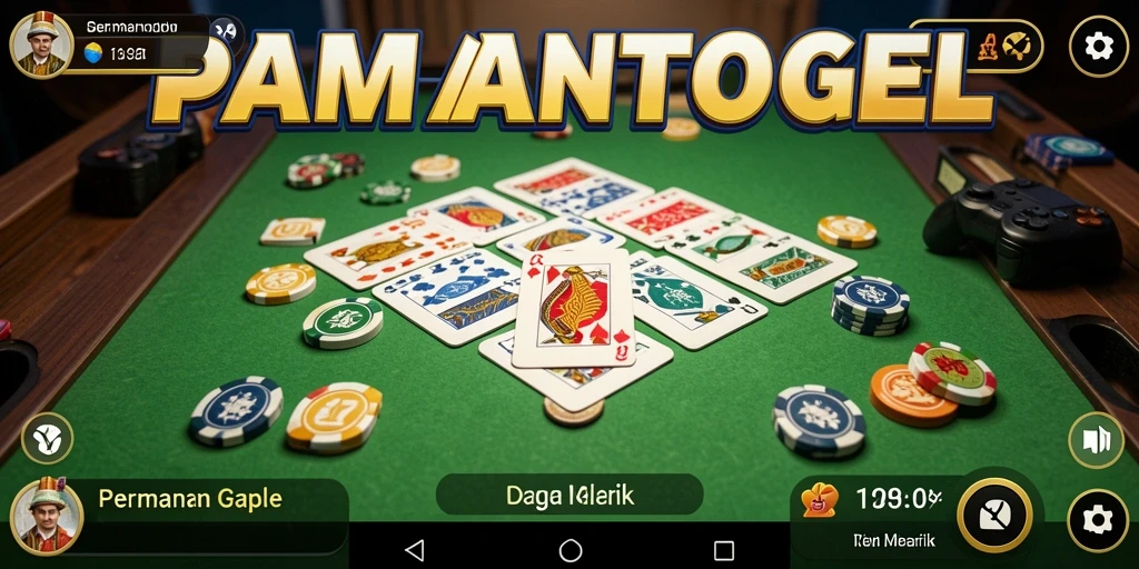 Tampilan screenshot dari gameplay seru dalam PAMANTOGEL.