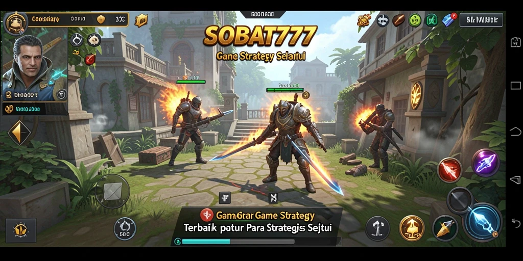 Tampilan gameplay SOBAT777 yang menantang dan menarik.