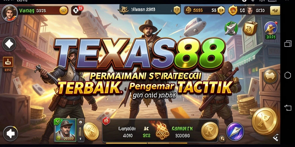 Gameplay menegangkan dalam TEXAS88, strategi setiap langkah penting.