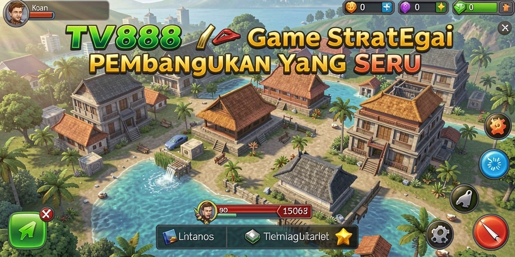 Tampilan gameplay TV888 yang penuh strategi dan aksi.