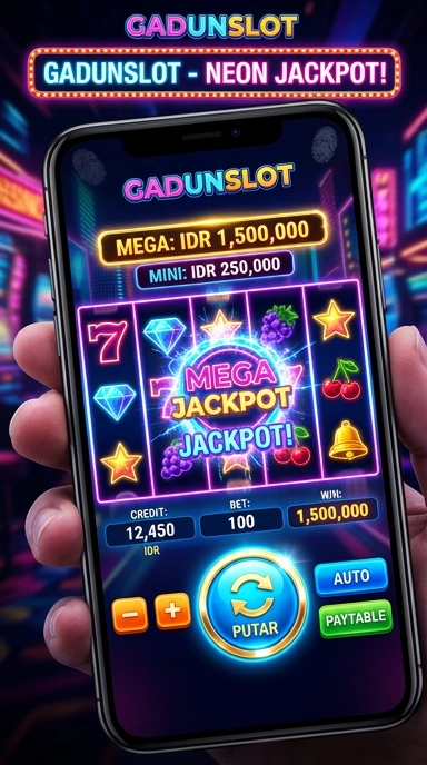 Tampilan antarmuka pengguna gadunslot yang menarik.